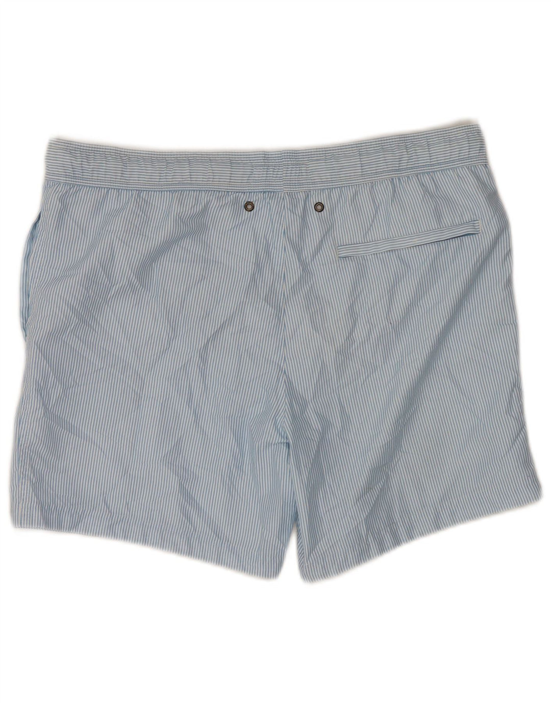 Shorts de natação masculino Jack Wills XS azul risca de giz poliéster