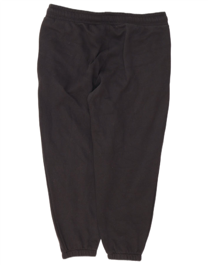 Calça de treino feminina PUMA Joggers UK 18 XL algodão preto