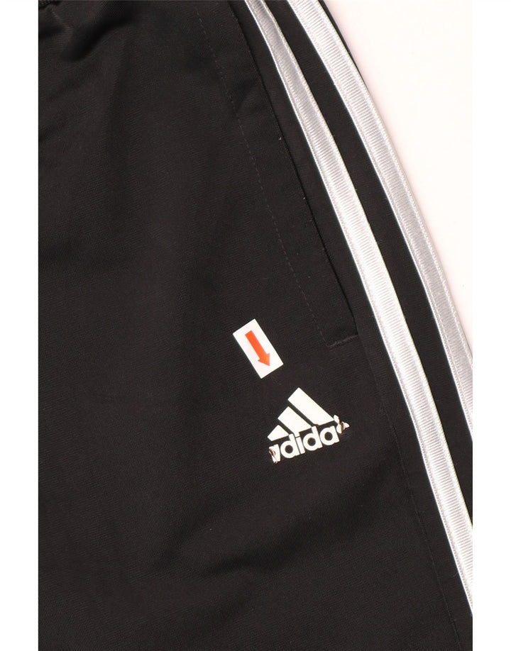 Adidas meninos calças de treino joggers 15-16 anos XL preto poliéster