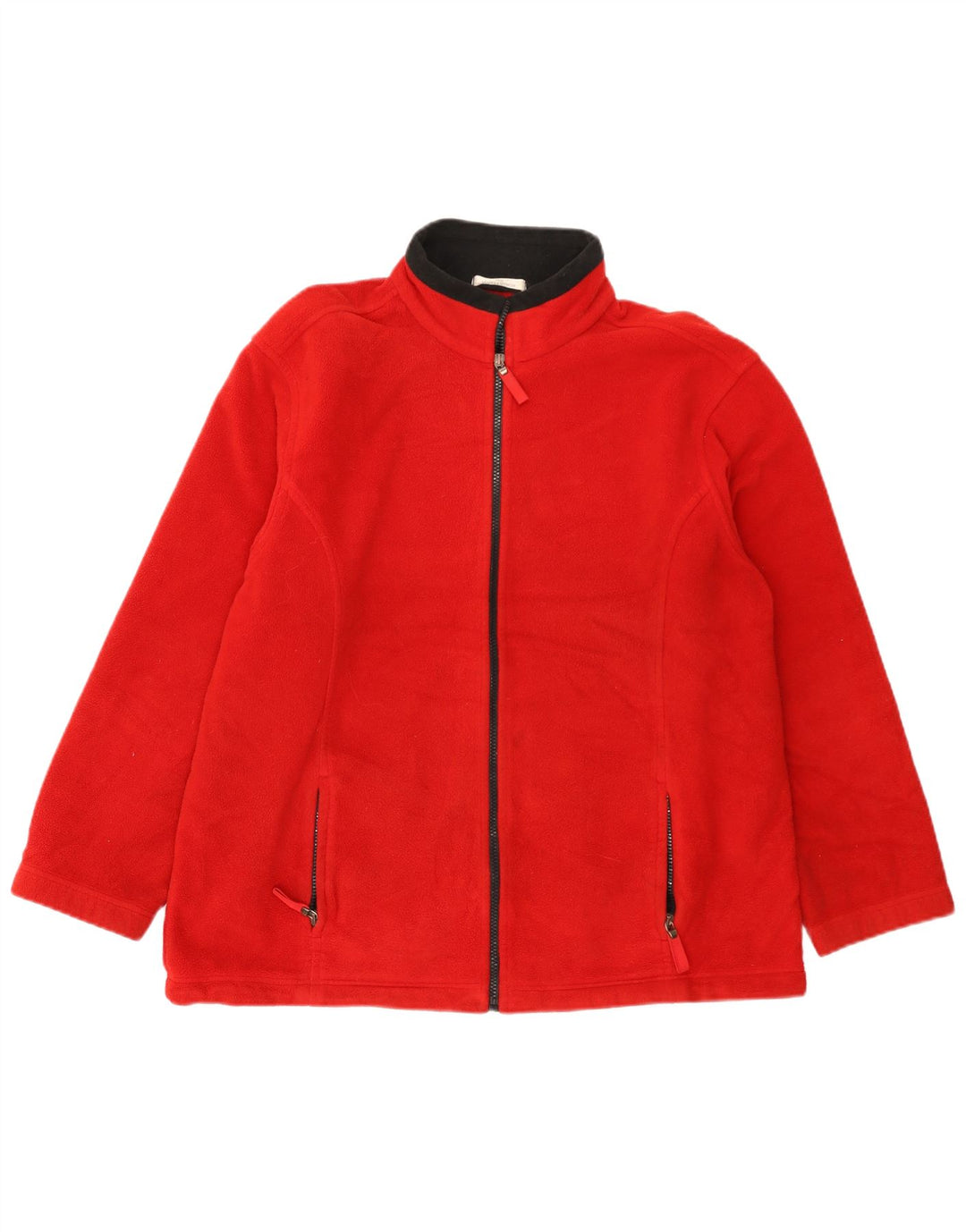 Jaqueta de lã masculina Marks & Spencer St. Michael Reino Unido 16 grande poliéster vermelho