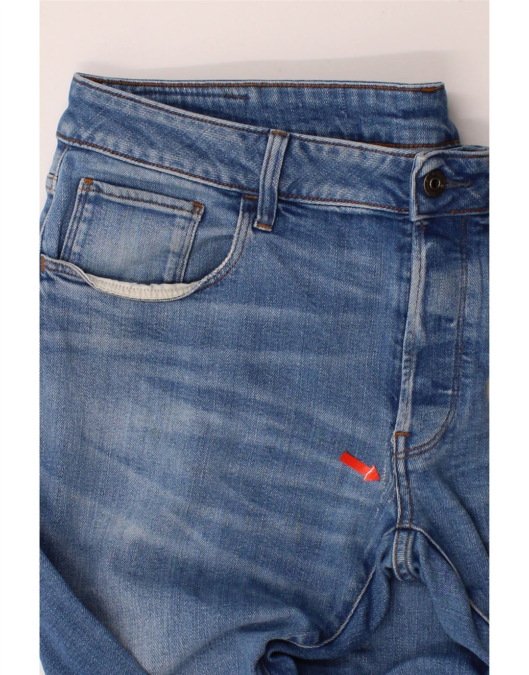 G-STAR Mens Slim Jeans W38 L29 Blue Cotton Vintage G-Star and Second-Hand G-Star from Messina Hembry 