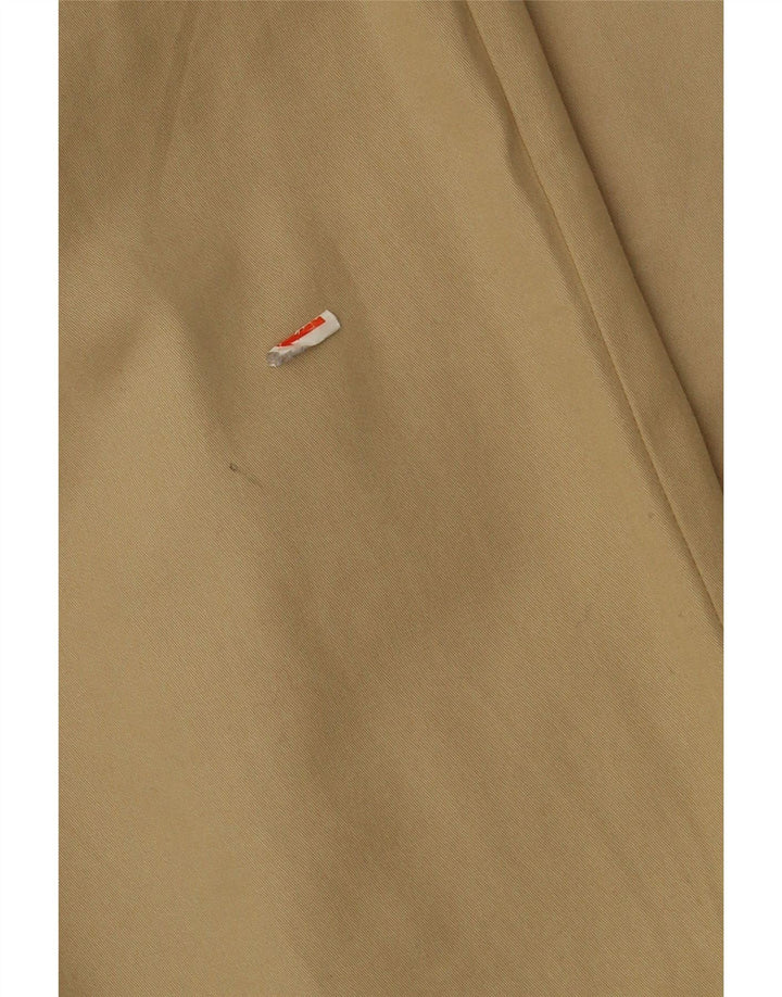 Calça chino reta masculina AVIREX W34 L31 algodão bege