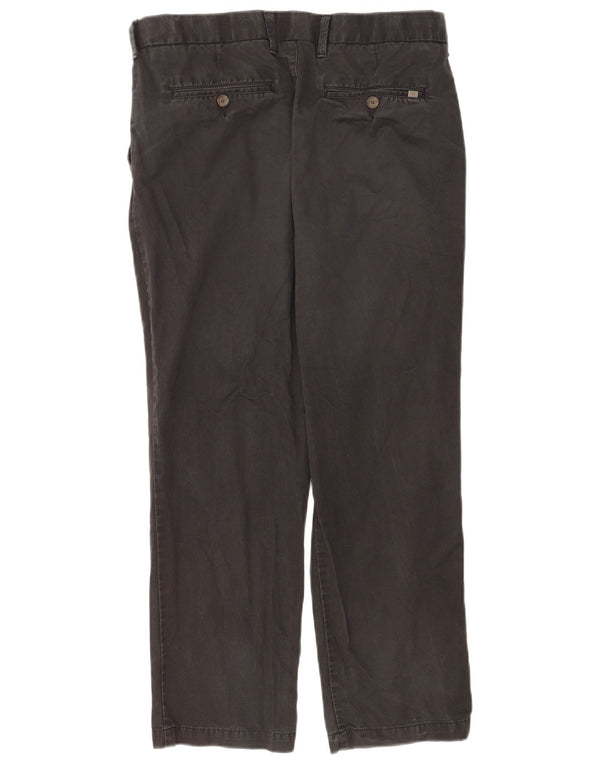 Calça Chino Regular Masculina Marks & Spencer W34 L29 Algodão Preto