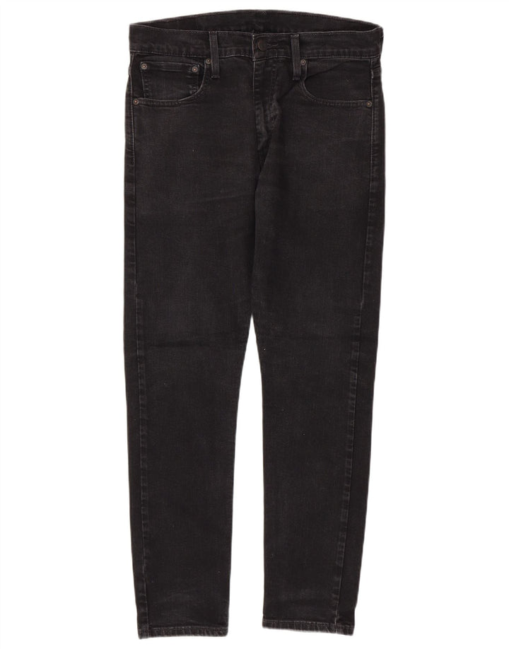 Calça jeans masculina Levi's 512 Slim Fit Tapered W32 L30 cinza algodão