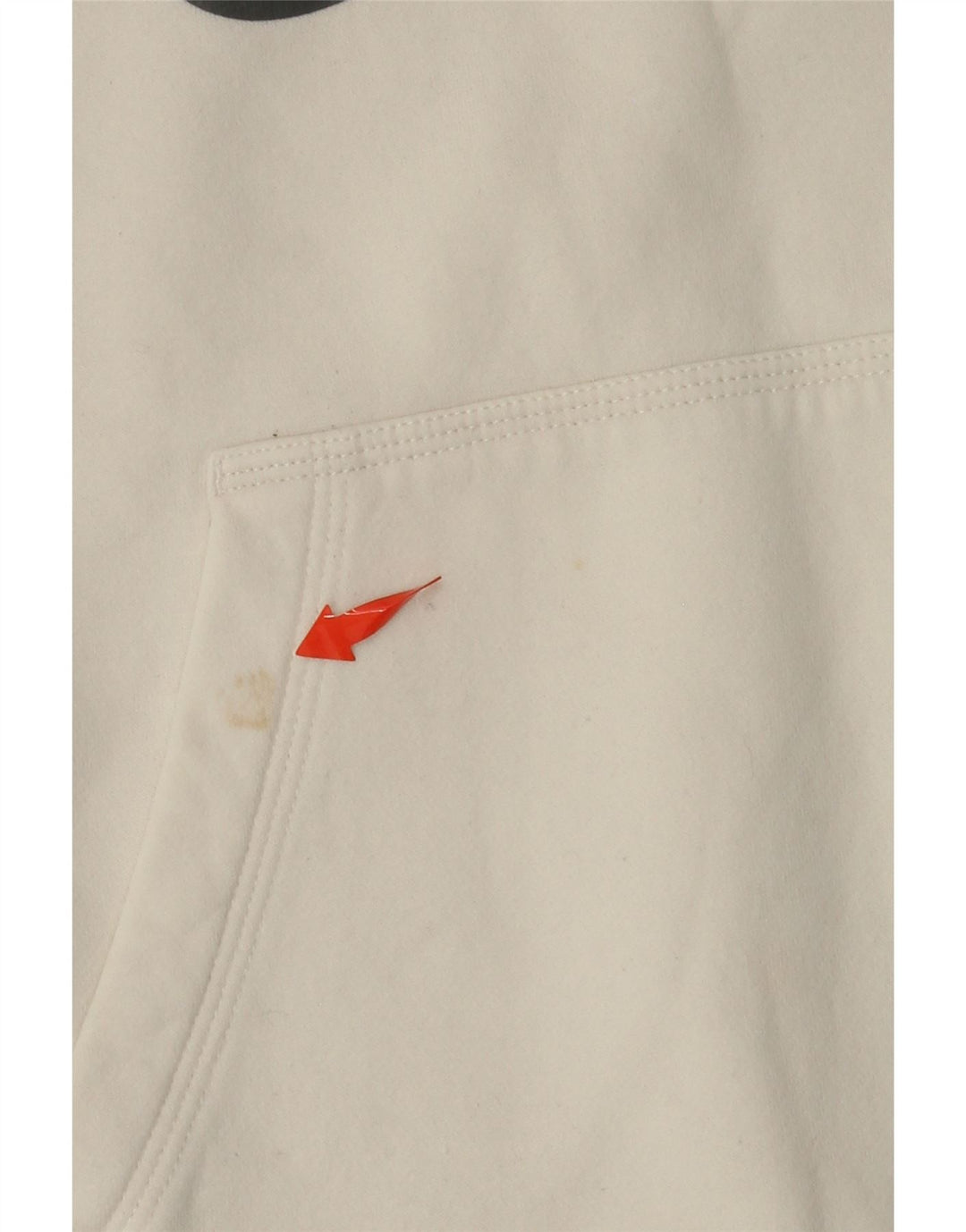 NIKE Boys Graphic Standard Fit moletom com capuz 10-11 anos médio branco