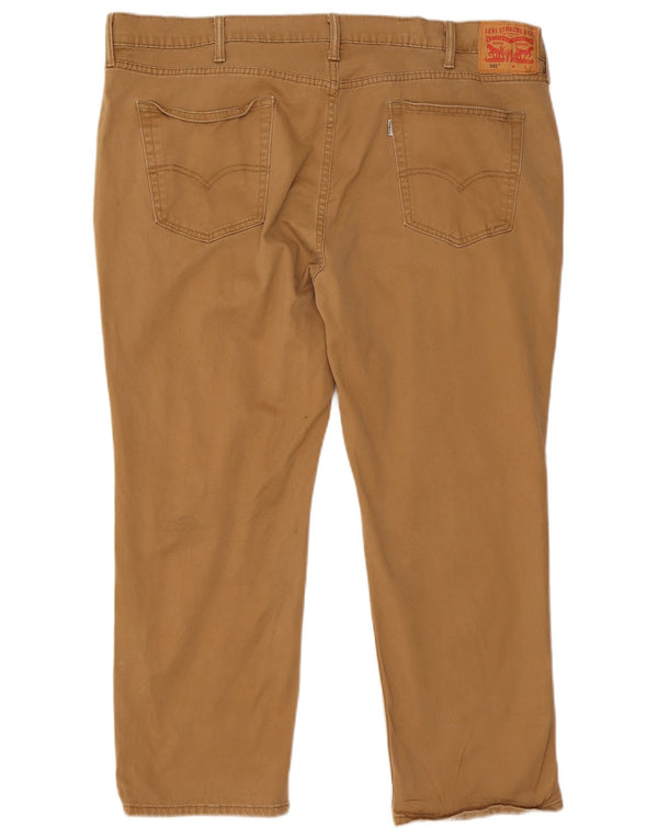 Calça Levi's Masculina 541 Reta Casual W46 L26 Algodão Bege