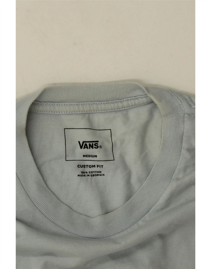Camiseta masculina Vans Custom Fit Graphic Top Médio Algodão Azul