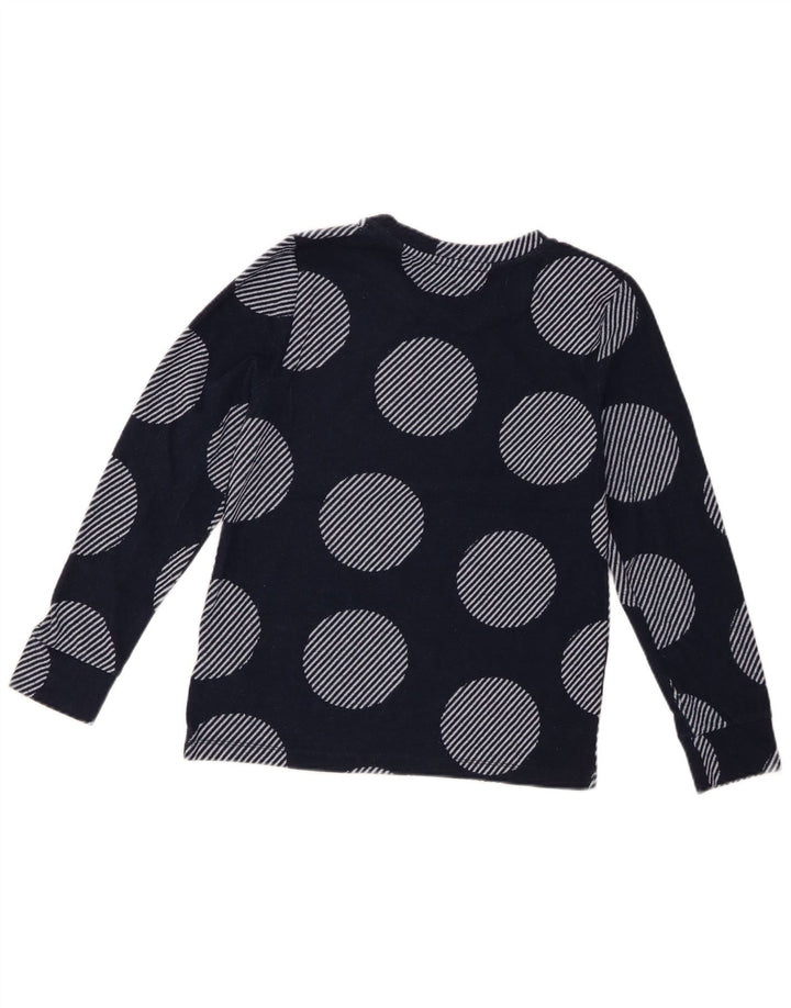 MARKS & SPENCER Suéter feminino com gola redonda Reino Unido 6 pequeno azul marinho