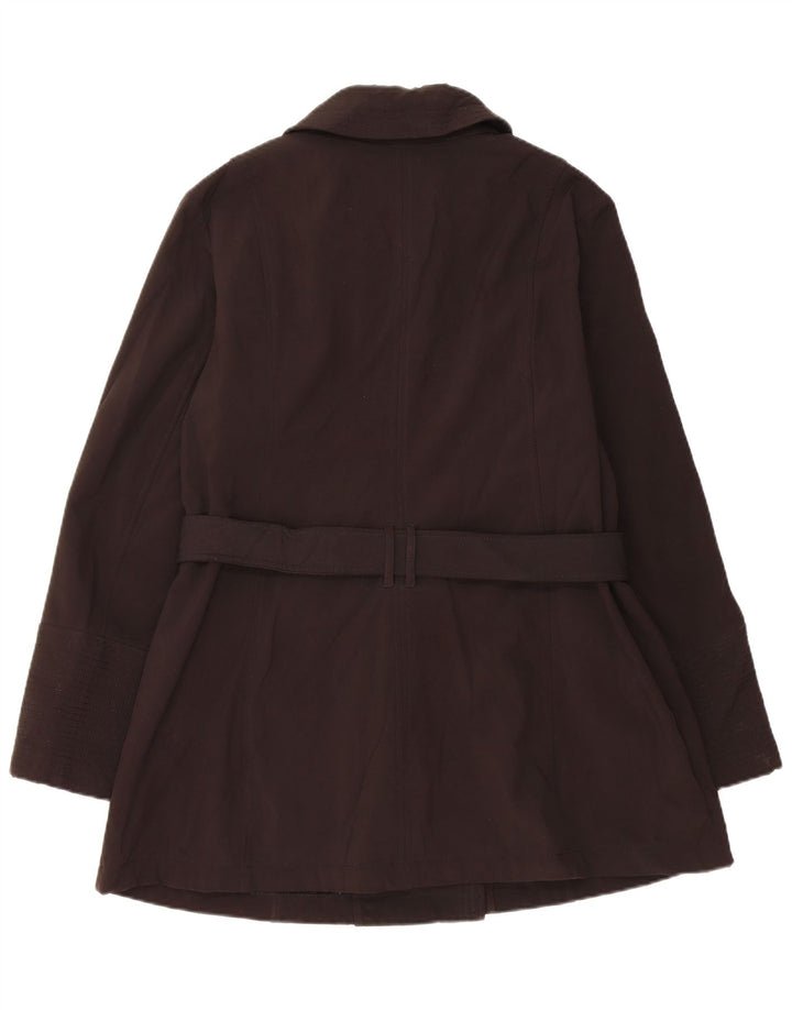 Jaqueta militar feminina Michael Kors UK 18 XL poliéster preto