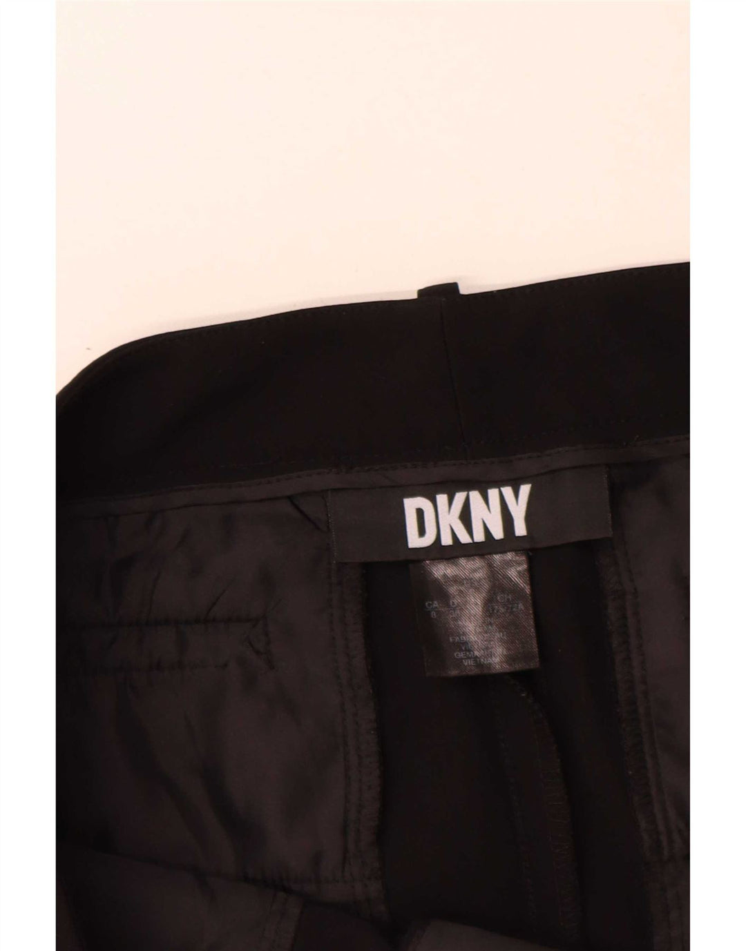 Calça Chino Feminina Dkny Slim EUA 8 Médio W30 L27 Preta