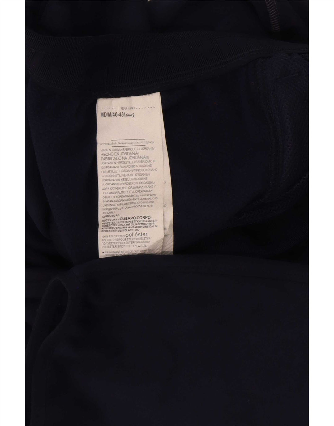 Under Armour Mens Calças de treino Joggers poliéster azul marinho médio