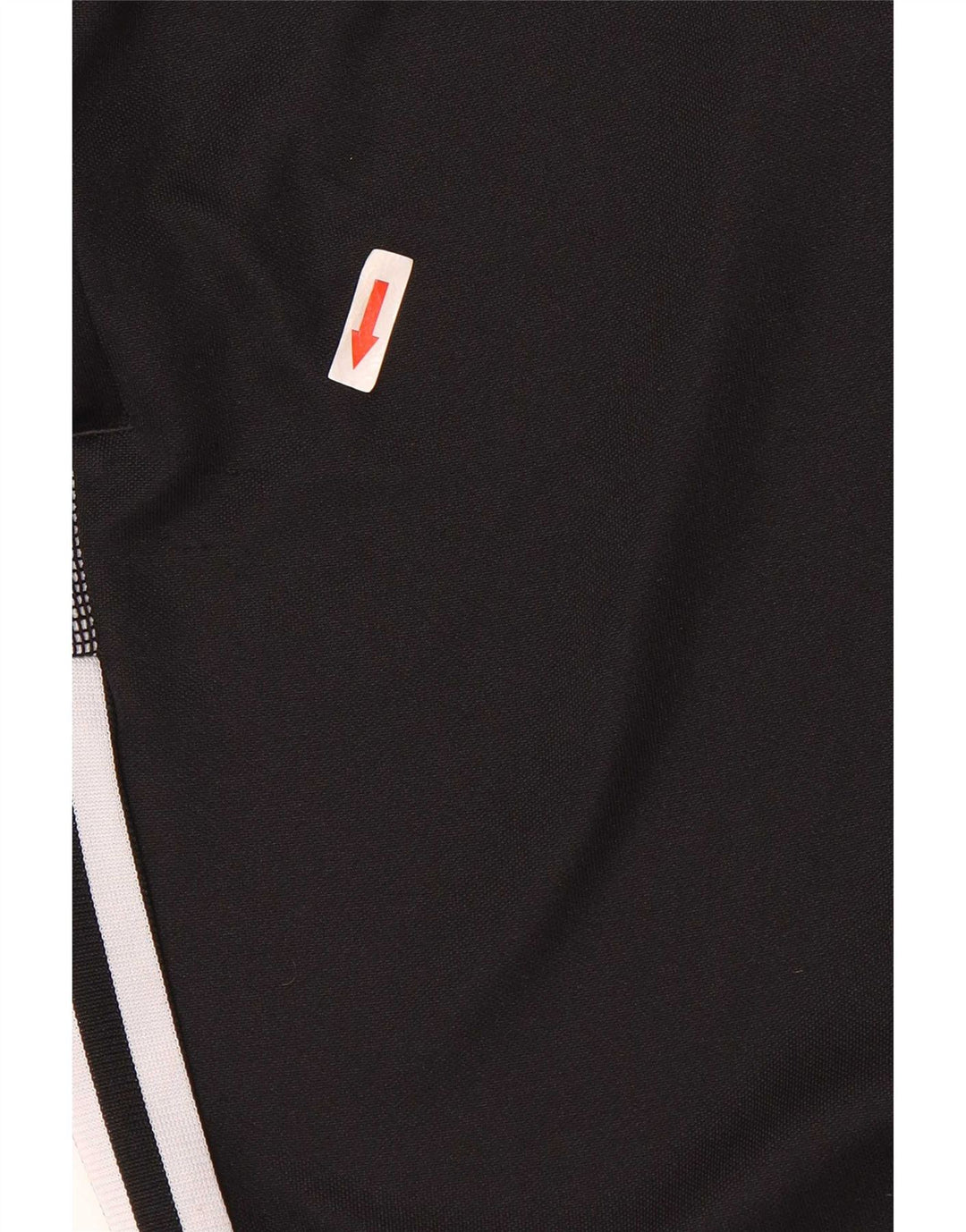 Calça de treino feminina Adidas UK 16/18 grande poliéster preto