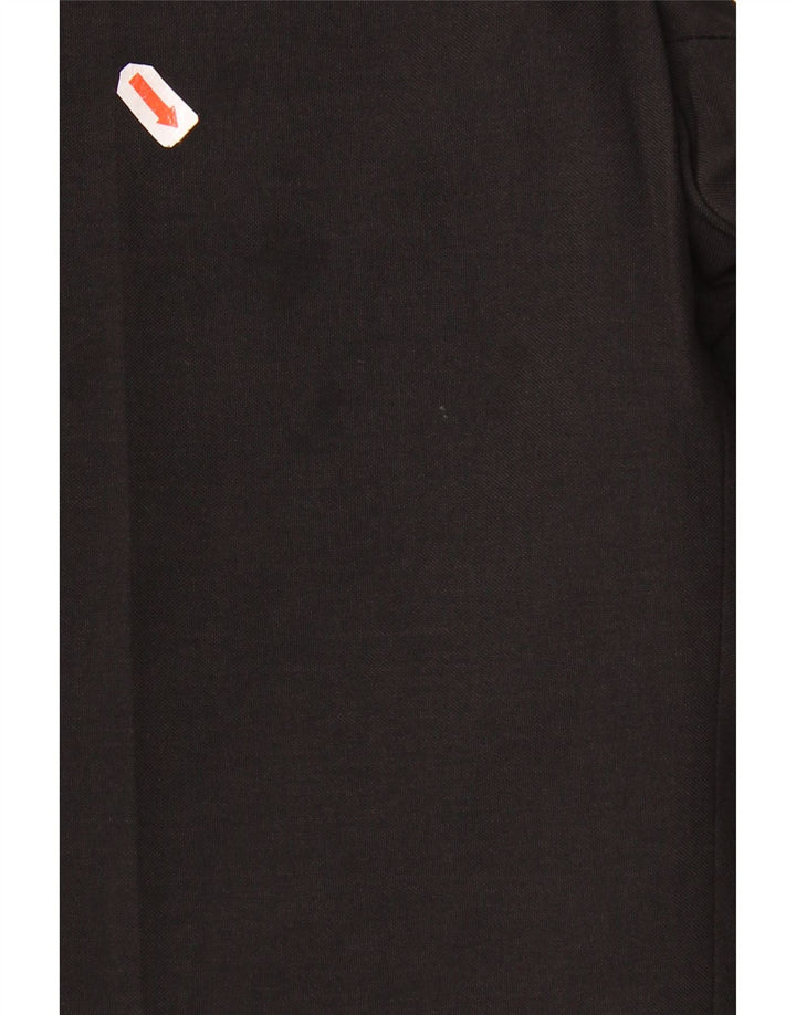 Calça masculina Marks & Spencer sob medida W34 L31 poliéster preto