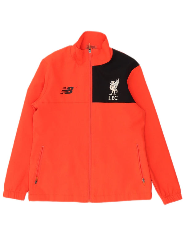 Jaqueta New Balance Boys Liverpool Treino Top 11-12 Anos Médio Laranja