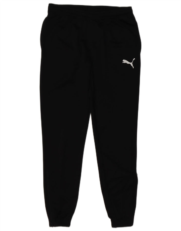 Calça de treino feminina Puma Joggers UK 14 médio preto poliéster