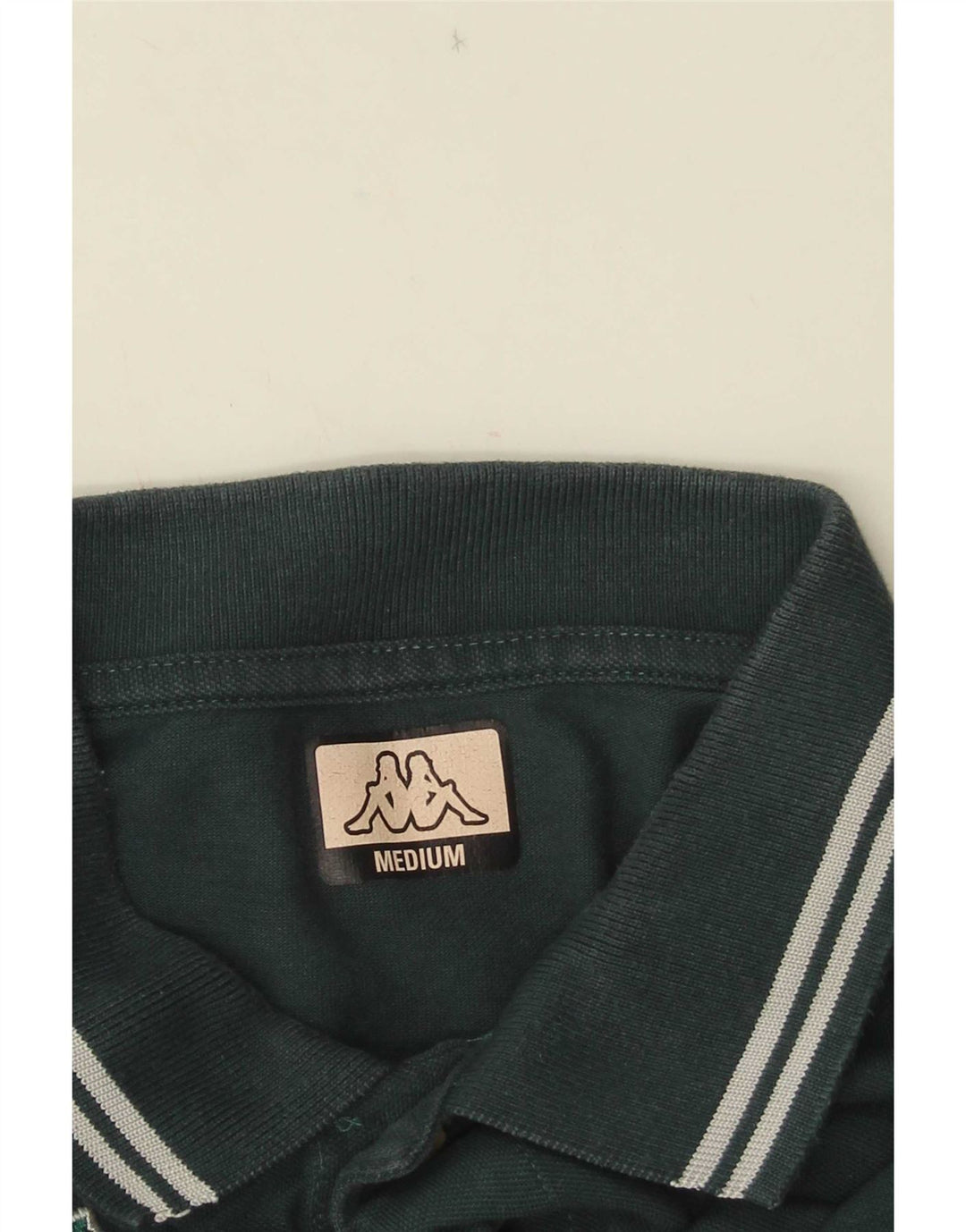 Camisa polo masculina Kappa verde médio