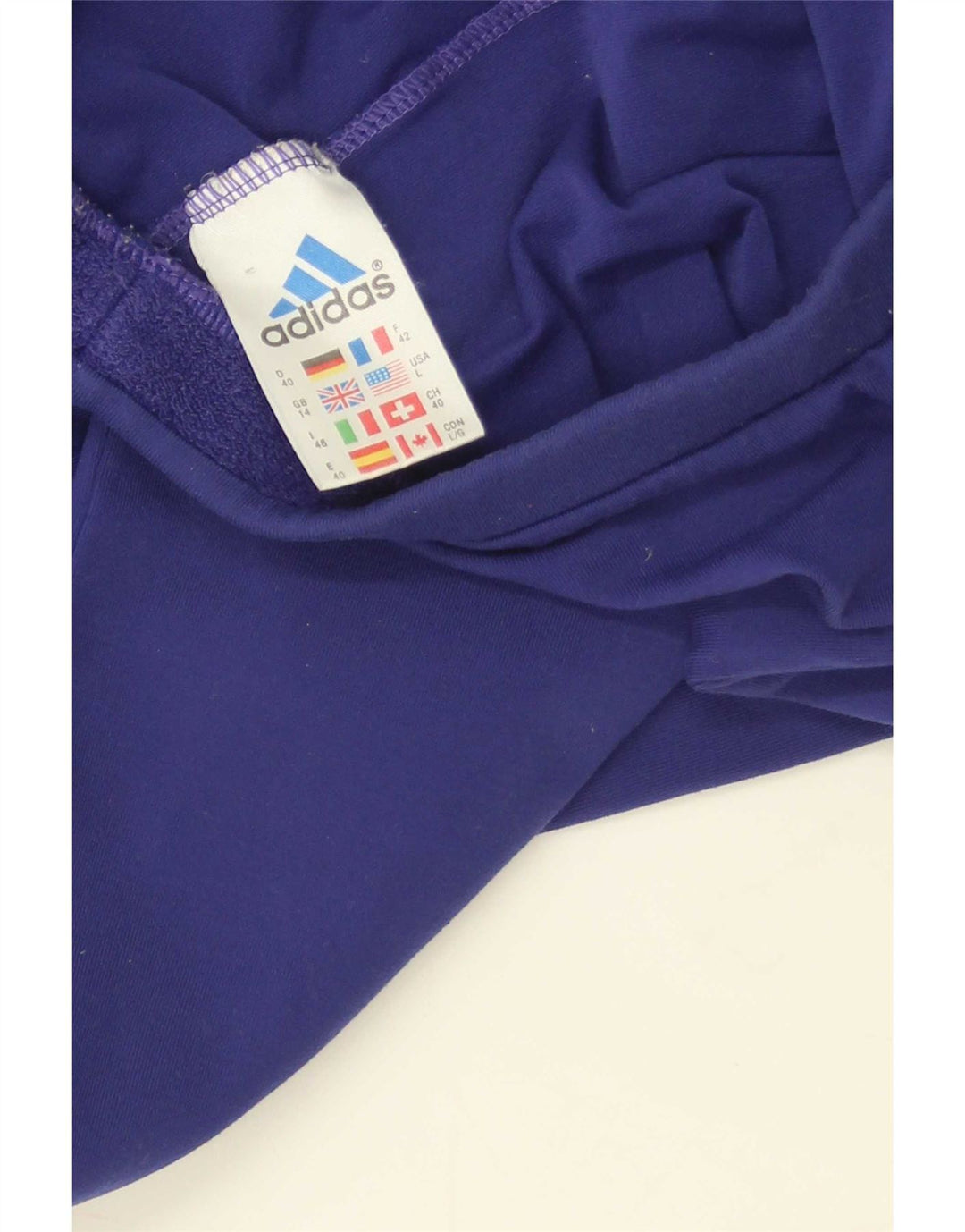 Calça de treino feminina Adidas UK 14 médio roxo poliamida