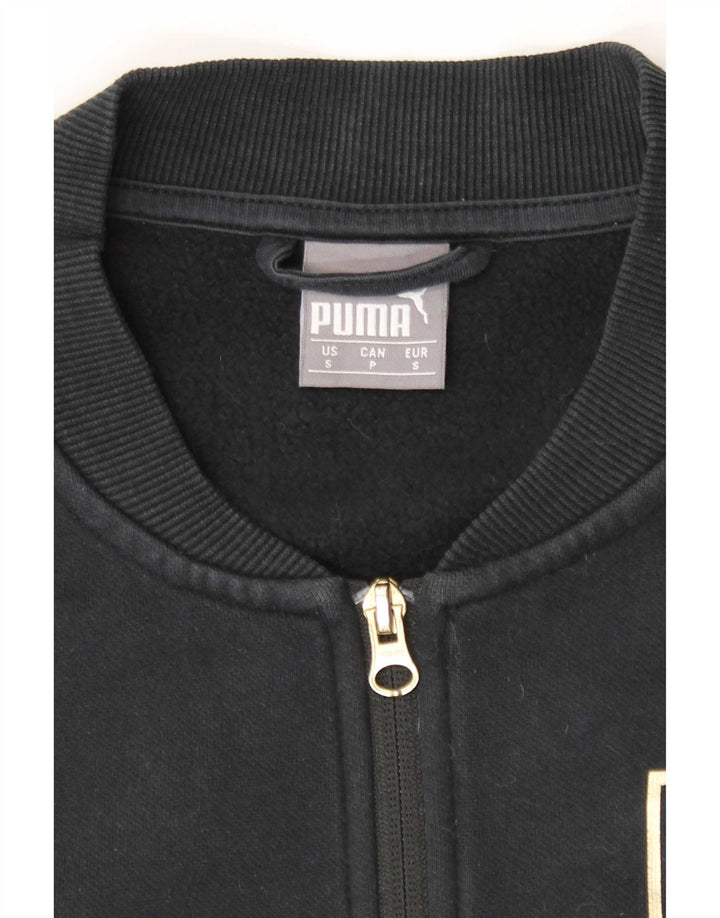 Jaqueta masculina Puma Graphic Tracksuit Top pequena preta