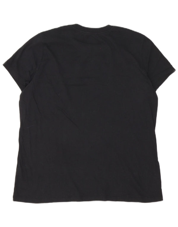 Camiseta Nike Mens Adelaide Strikers Graphic Top XL Algodão Preto