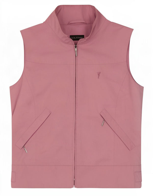 Colete feminino Golfino UK 10 pequeno rosa