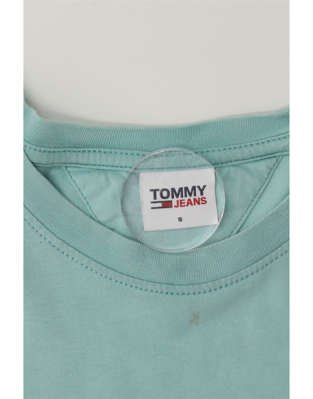 Tommy Hilfiger Camiseta masculina gráfica top pequeno algodão azul
