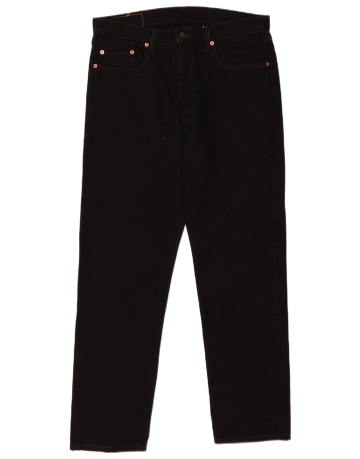 Levi's Masculino 615 Straight Jeans W36 L30 Algodão Preto