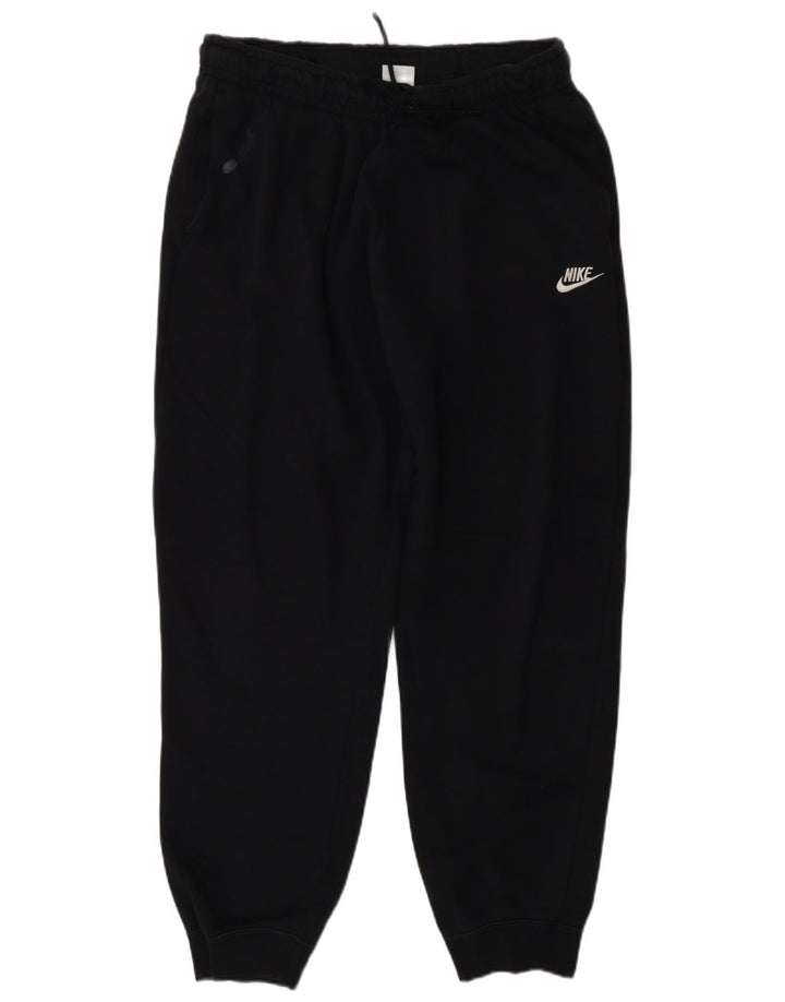 Calça de treino masculina Nike joggers grande algodão preto