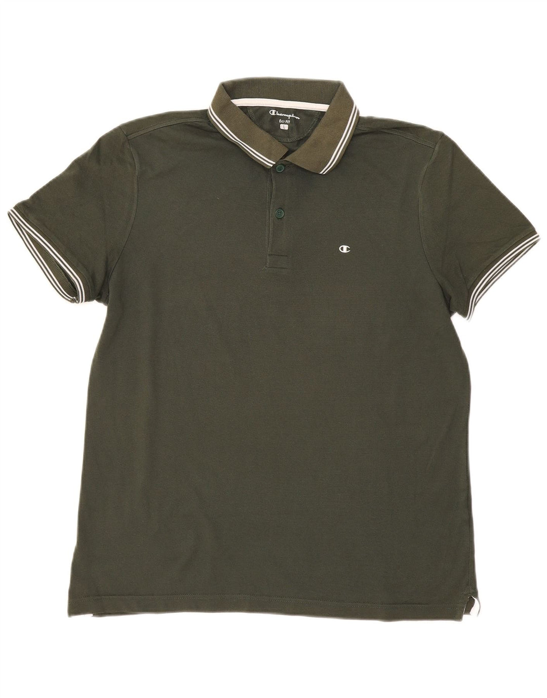 Camisa polo masculina Champion Easy Fit grande cáqui