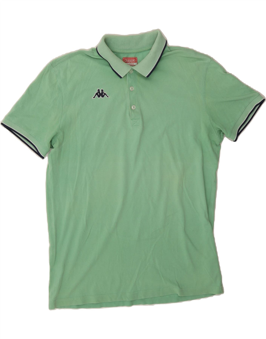 KAPPA Mens Polo Shirt XL Green Vintage Kappa and Second-Hand Kappa from Messina Hembry 