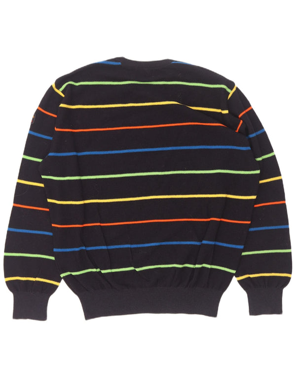 Suéter masculino Paul & Shark Yachting com gola redonda XL listrado azul marinho