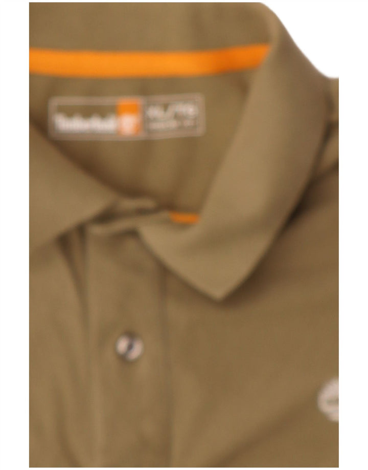Camisa polo masculina Timberland Regular Fit XL bege