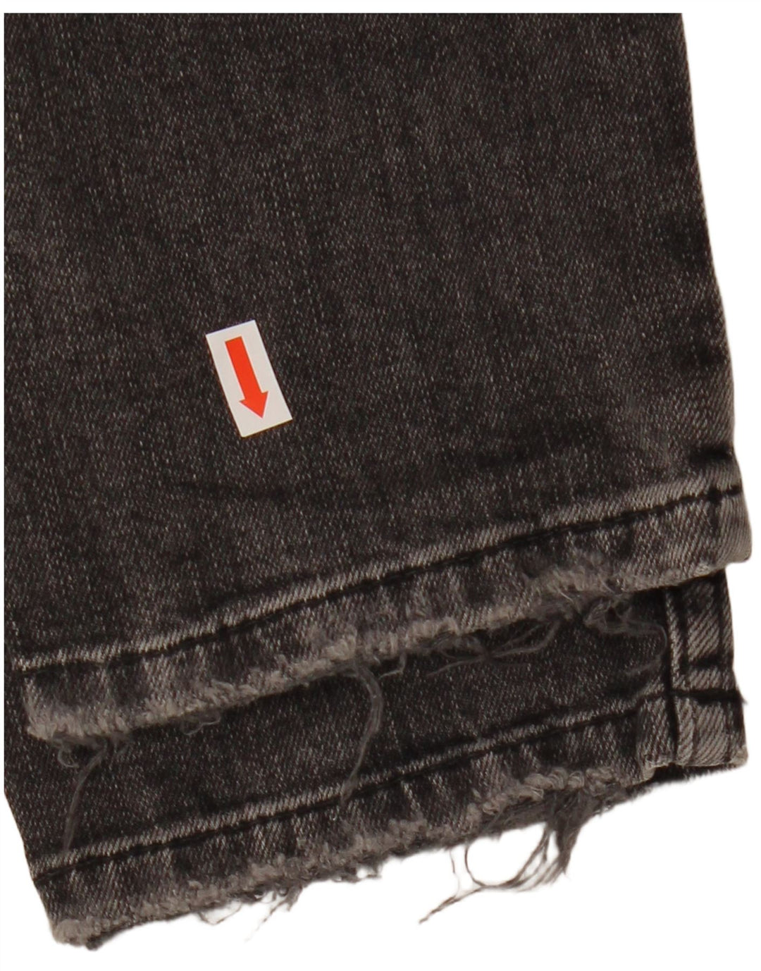 ZARA Mens Straight Jeans EU 38 Pequeno W30 L29 Preto