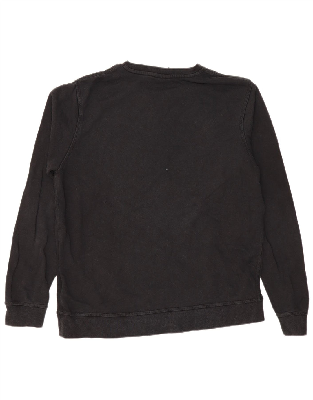 NIKE Mens Moletom Jumper Grande Algodão Preto