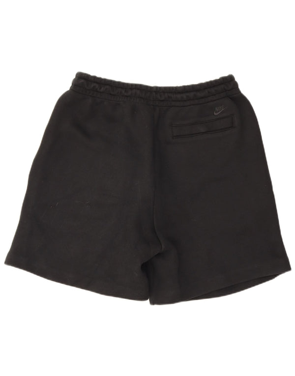 Shorts esportivos masculinos Nike médio preto poliéster