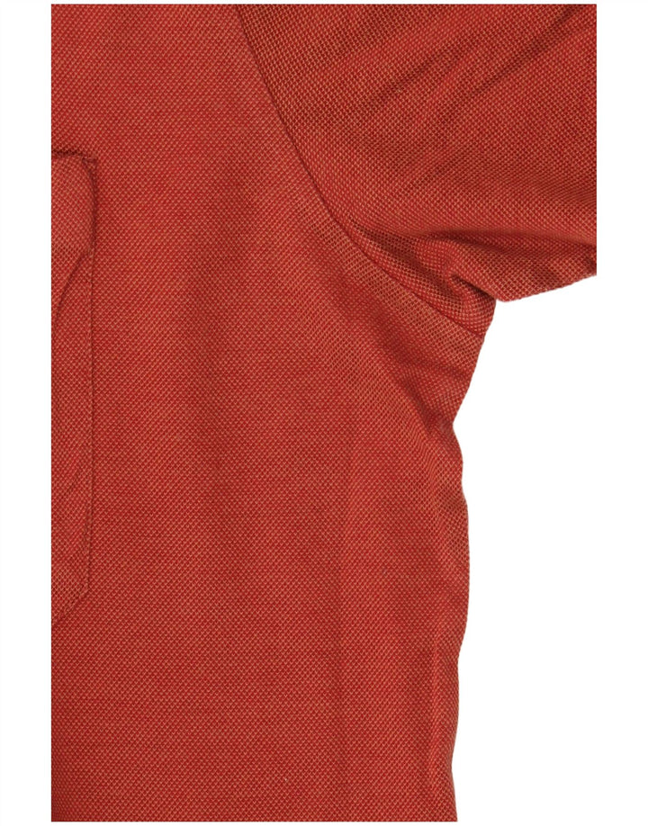 Camisa polo masculina Pierre Cardin IT 52 grande algodão laranja