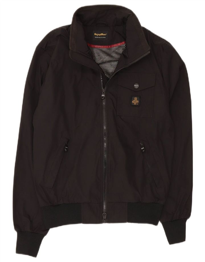 Jaqueta bomber masculina Refrigiwear EU 46 poliéster preto pequeno