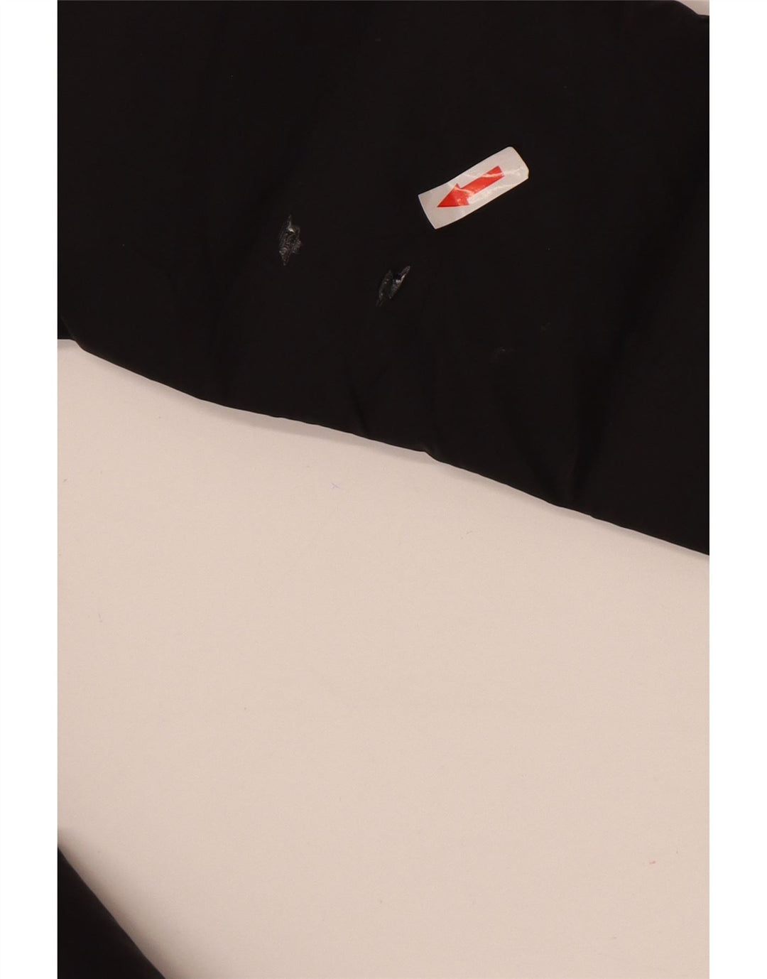 Casaco acolchoado com capuz feminino Adidas UK 4/6 XS preto poliéster