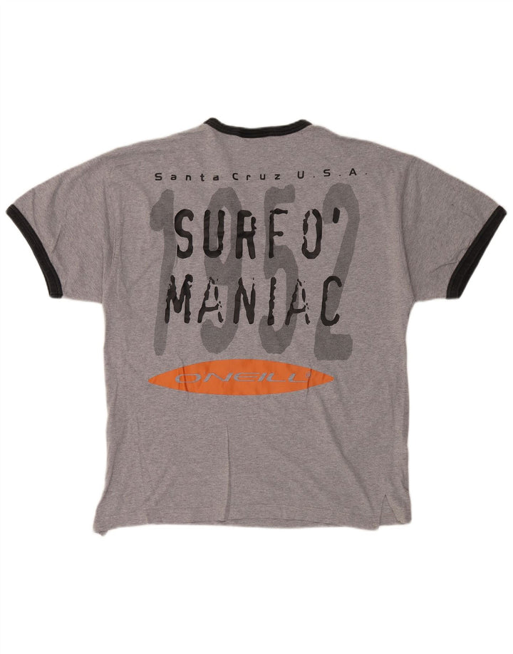 Camiseta gráfica O'Neill Boys 15-16 anos cinza manchado