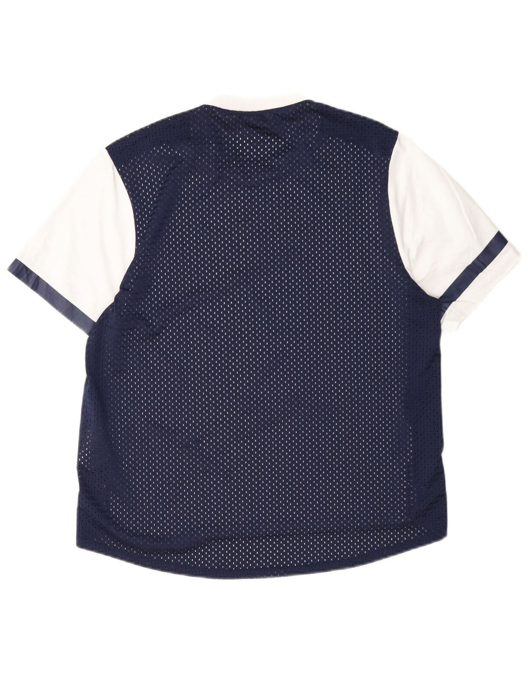 Camiseta feminina Fila Graphic UK 14 médio branco colorblock poliéster