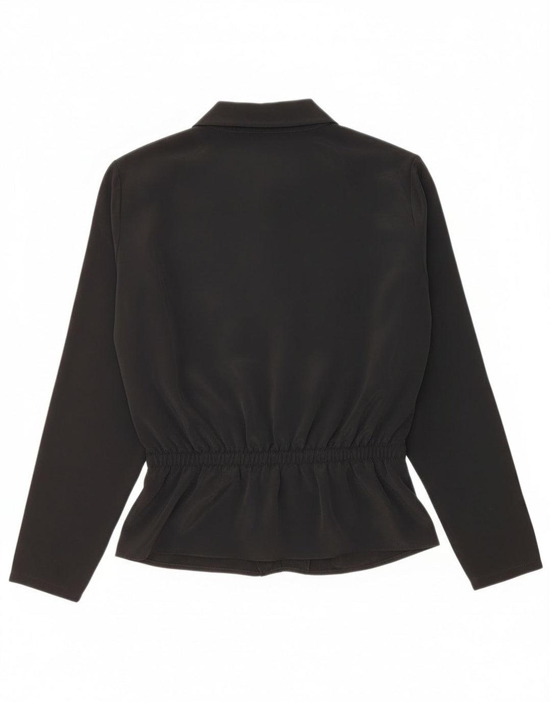 Blusa feminina de manga comprida LOLA Top UK 12 médio preto