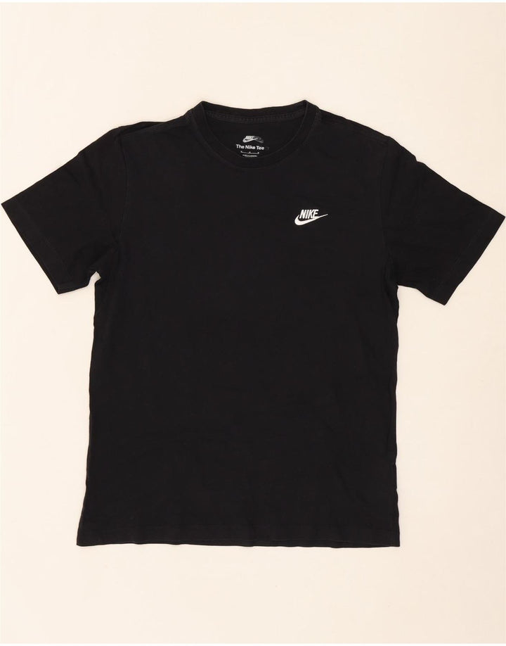 NIKE Mens T-Shirt Top Medium Black Cotton Vintage Nike and Second-Hand Nike from Messina Hembry 