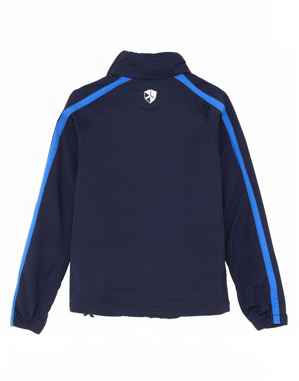 Nike Mens Treino Top Jaqueta Médio Azul Marinho Poliéster Esportes