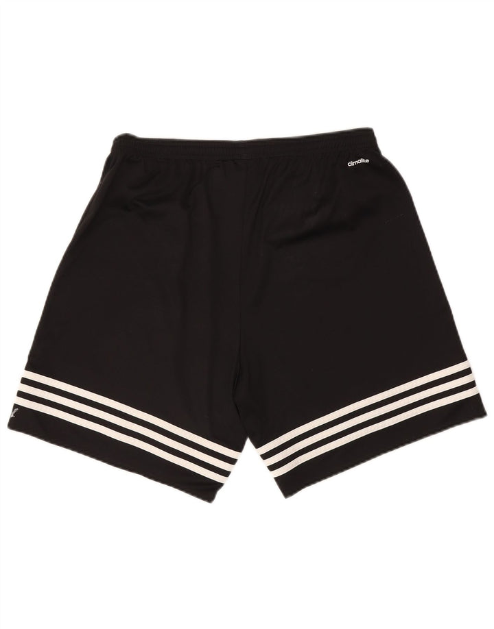 Adidas Mens Climalite Sport Shorts Grande Poliéster Preto