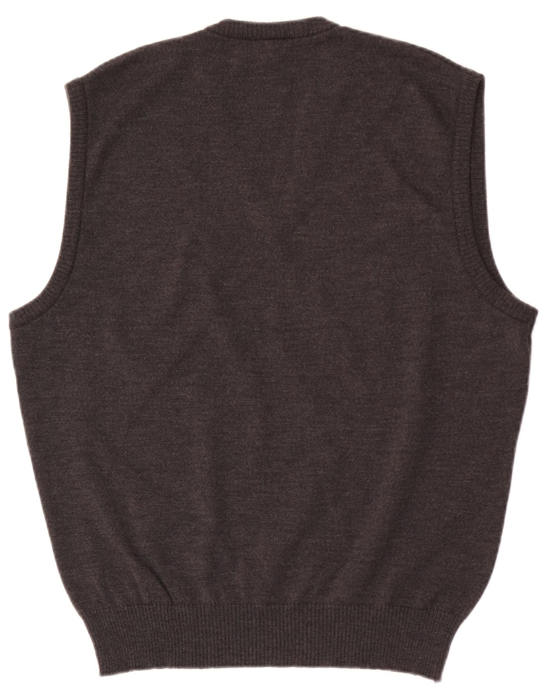 Regata masculina Marz Vest EU 54 grande lã cinza