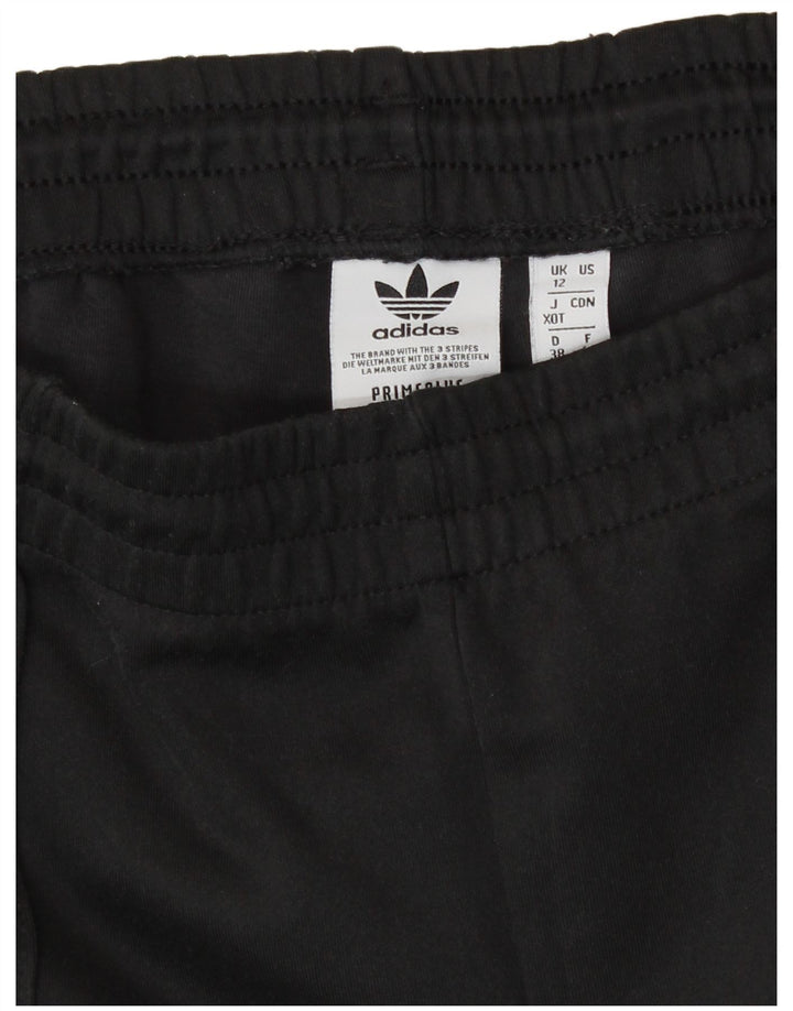 Calça de treino feminina Adidas UK 12 poliéster preto médio