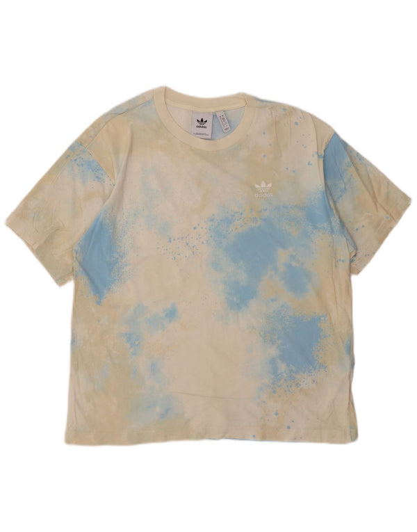 Adidas Camiseta Masculina Top Médio Multicolorido Tie Dye Algodão