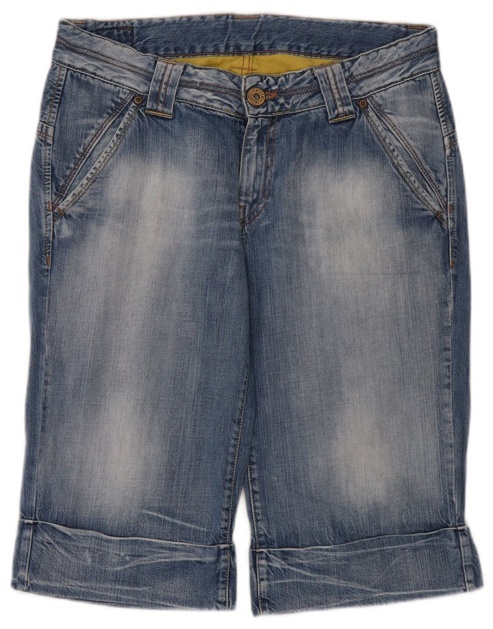 PEPE Jeans Bermuda jeans masculina W31 médio azul algodão