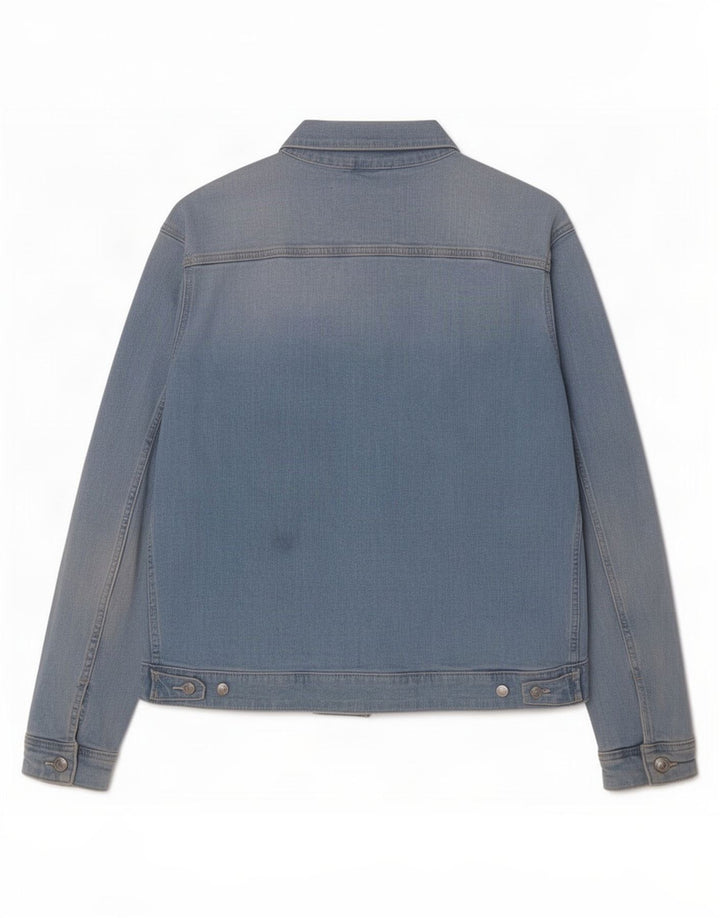 Jaqueta jeans masculina Replay UK 40 grande algodão azul