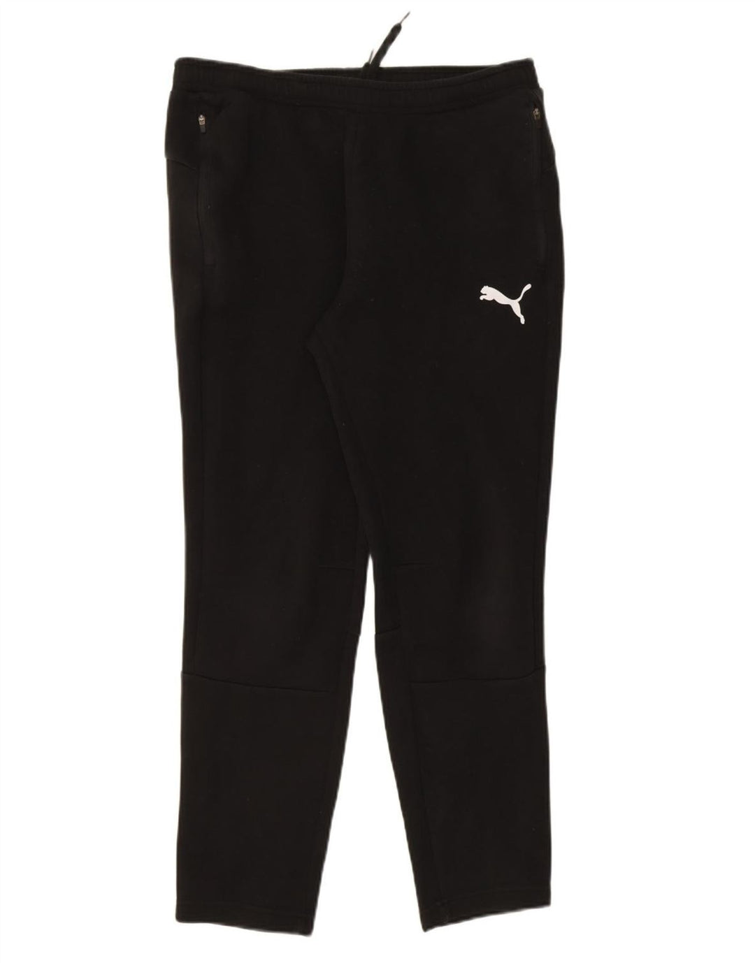 Calça de treino masculina PUMA grande algodão preto