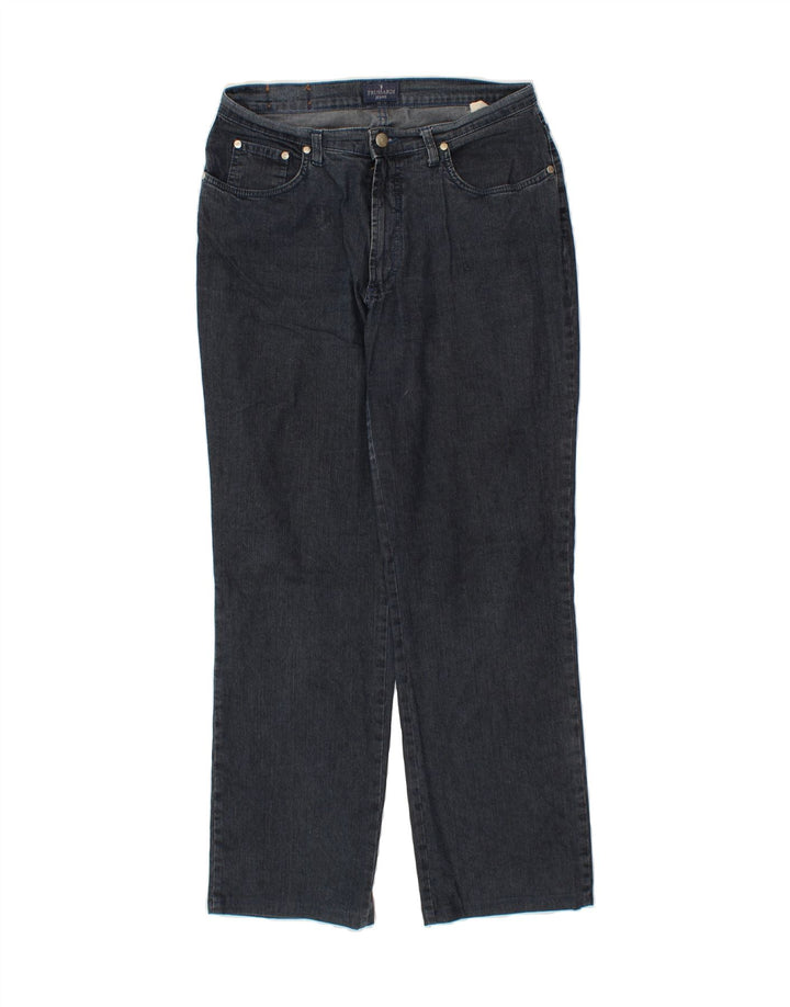 TRUSSARDI Womens Straight Jeans W32 L31 Blue Cotton Vintage Trussardi and Second-Hand Trussardi from Messina Hembry 